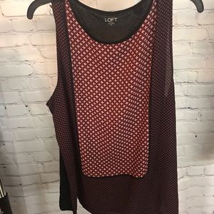 Loft Top XL NWT